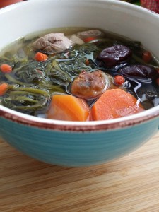 Watercress Soup with Pork Ribs