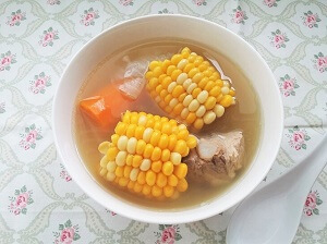 thermal cooker sweet corn soup