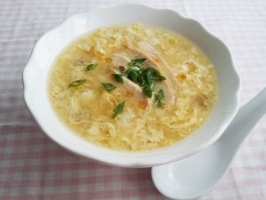 chicken egg drop soup