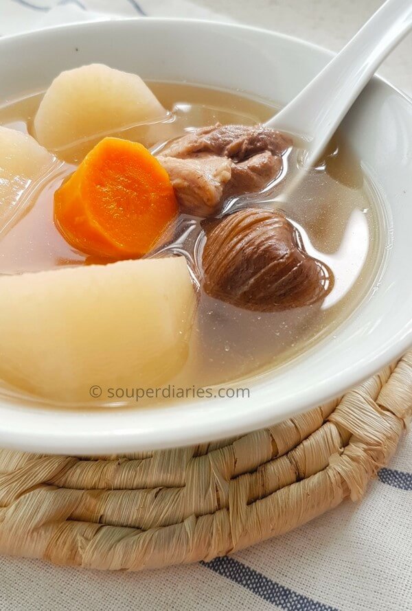 Daikon Radish Soup Recipe - Souper Diaries