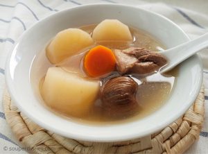 white radish soup