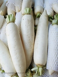 white radish