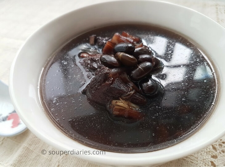Chinese black bean soup