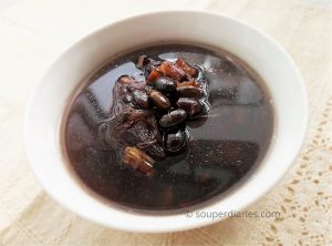 Chinese black bean soup