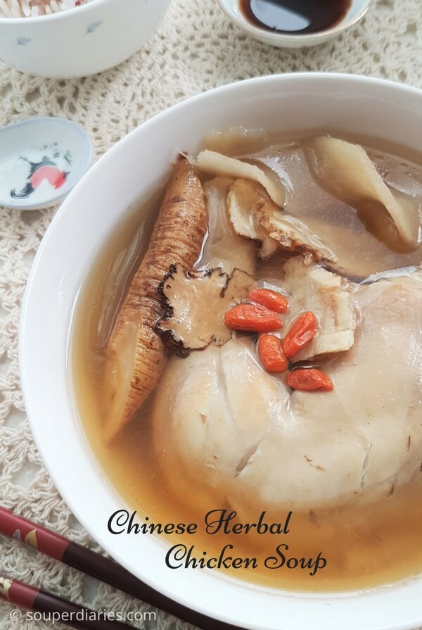Chinese Herbal Chicken Soup Recipe Souper Diaries
