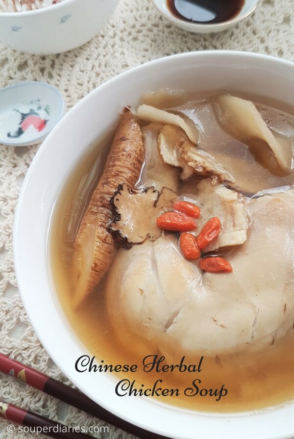 Chinese Chicken Herbal Soup Benefits