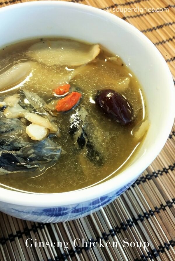 Ginseng Chicken Soup Recipe Souper Diaries