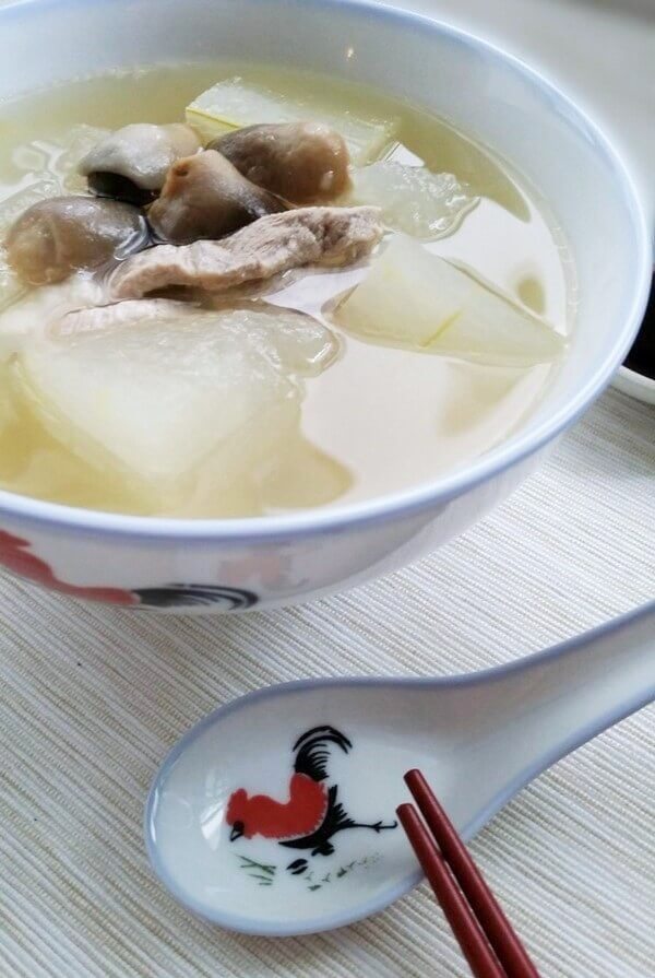 Chinese winter melon soup
