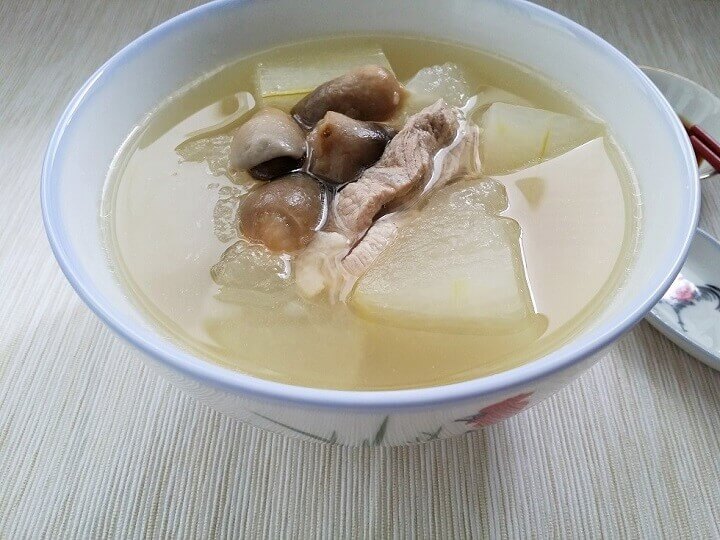 Chinese winter melon soup