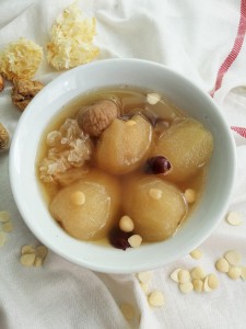 chinese pear soup