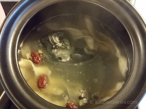 Ginseng chicken soup