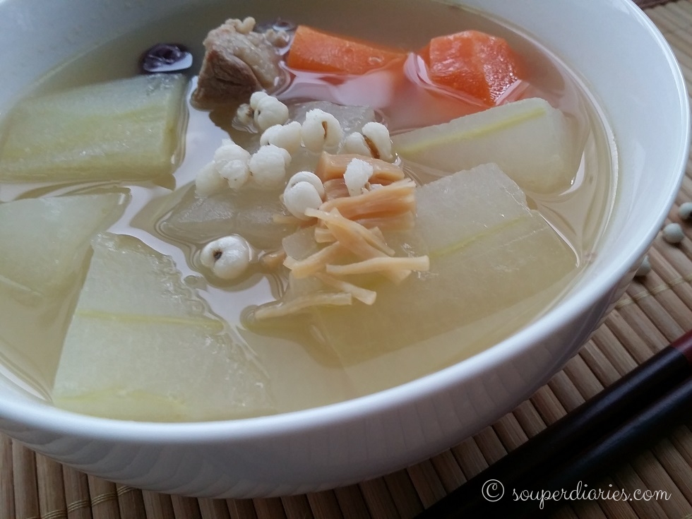 winter melon soup Souper Diaries