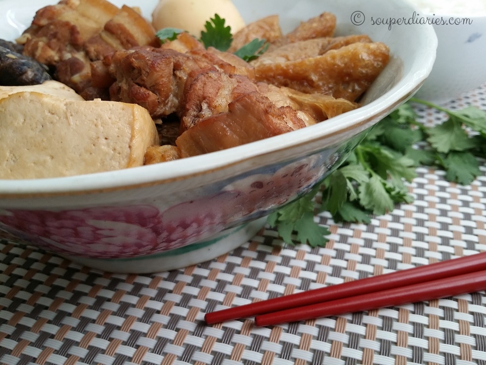 braised pork belly in soy sauce Souper Diaries