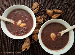 Sweet red bean soup