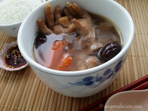 chicken feet soup