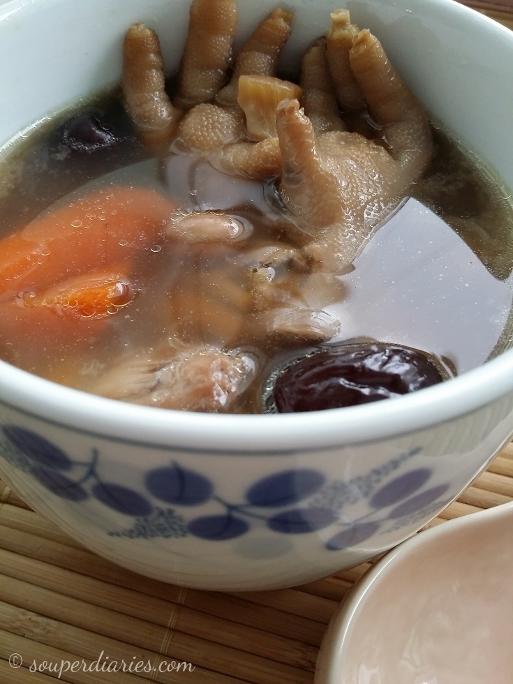chicken feet soup recipe - Souper Diaries