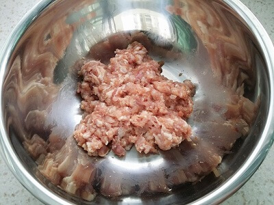 minced pork