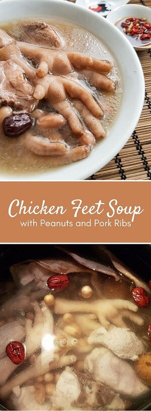 Chicken feet soup