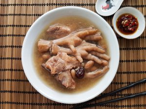 Chicken feet soup