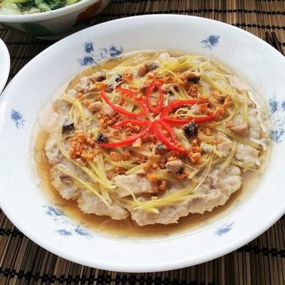 Steamed Pork with Salted Fish
