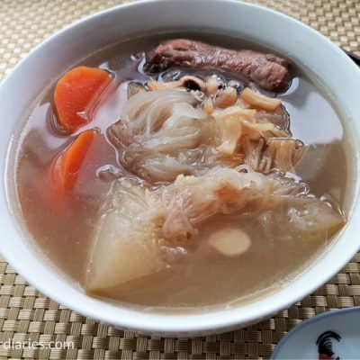 Shark Fin Melon Soup