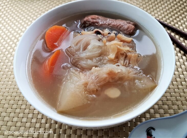 Shark Fin Melon Soup Recipe - Souper Diaries