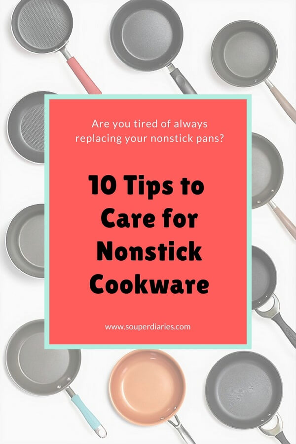 Caring for nonstick pans
