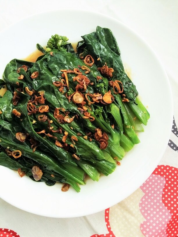 Chinese broccoli with oyster sauce recipe