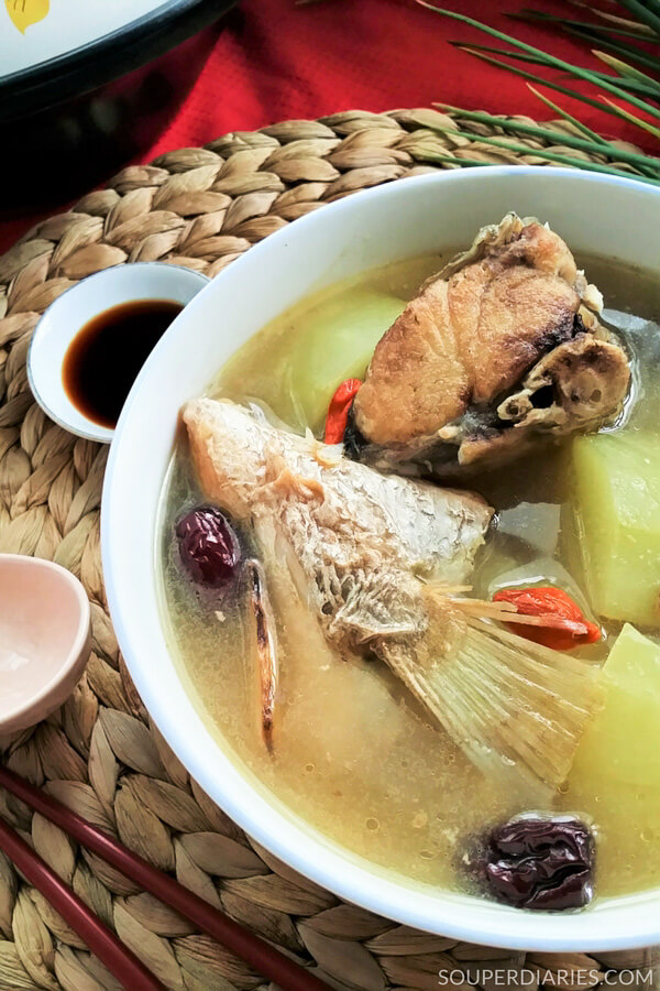 Green papaya fish soup to help boost lactation 