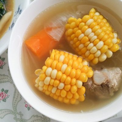 Thermal Cooker Chinese Sweet Corn Soup