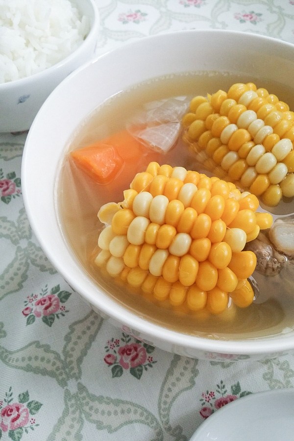 Chinese corn soup (Thermal Cooker Recipe)