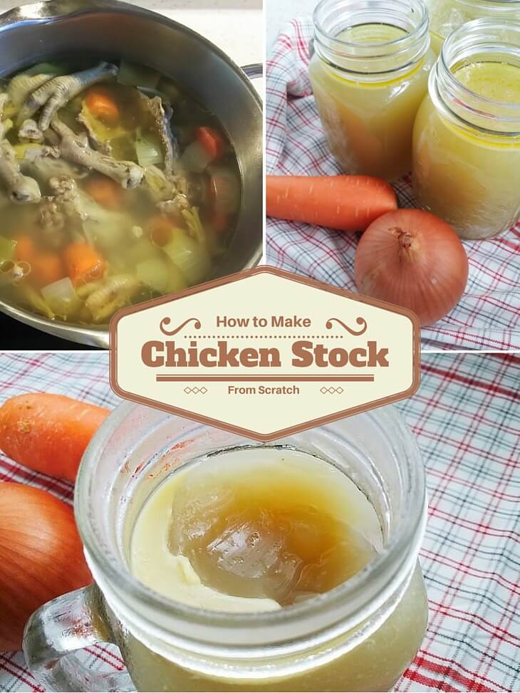 homemade chicken stock recipe