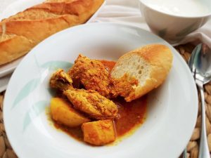 Nyonya curry chicken