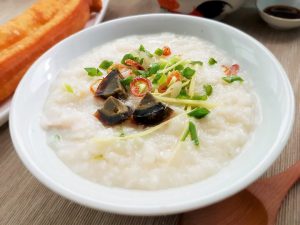 century egg porridge