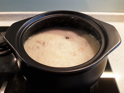 century egg porridge