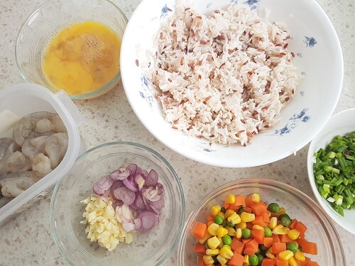 shrimp fried rice ingredients