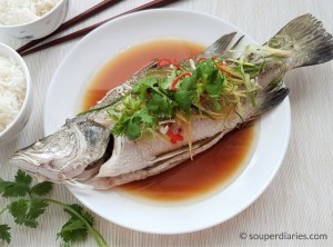 Cantonese style steamed fish