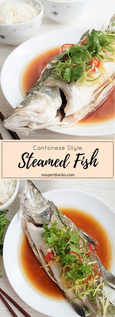 Chinese Steamed Fish Recipe (Cantonese Style) - Souper Diaries
