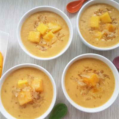 Mango Pomelo Sago Dessert (杨枝甘露)
