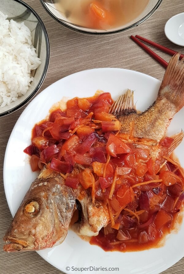 Sweet and sour fish recipe