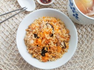 Pumpkin rice recipe