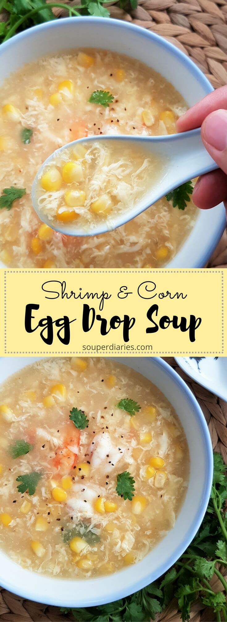 Corn egg drop soup recipe