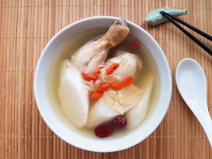 Chinese Yam Soup with Chicken