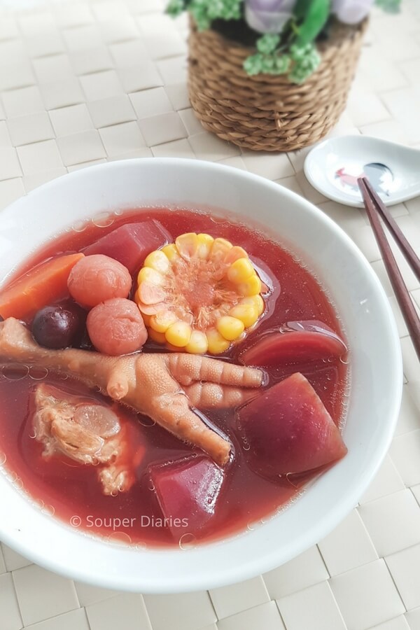 Beetroot Soup Recipe Chinese Style - Souper Diaries