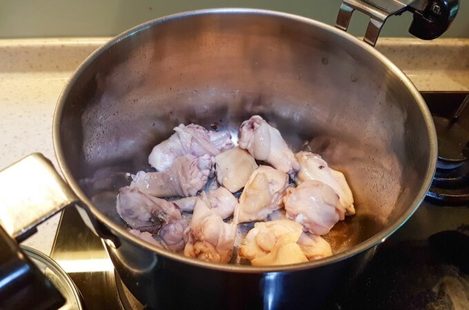 Chicken potato stew