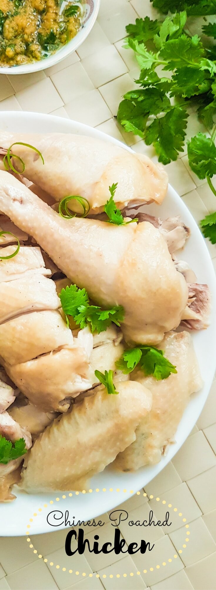 Chinese poached chicken