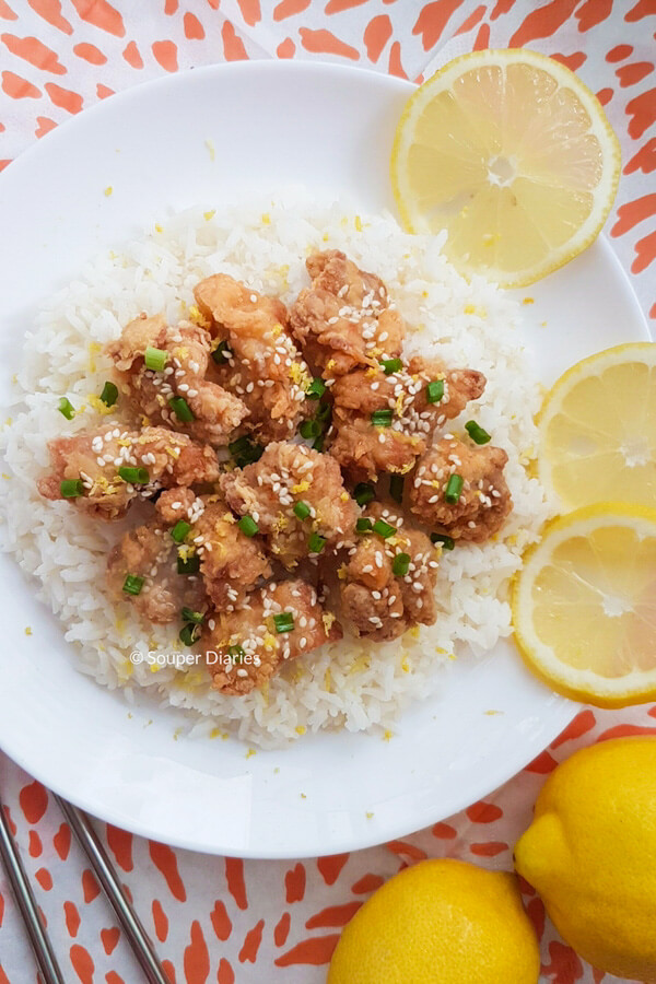 Honey lemon chicken