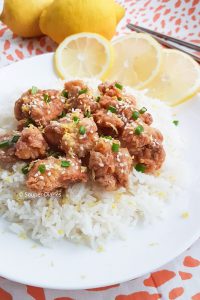 Honey lemon chicken