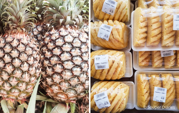 Thai honey pineapple