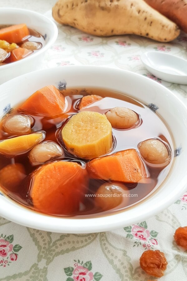 Sweet potato ginger soup recipe